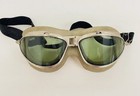 American Optical An-6530 Flying Goggles W  Box   2 New Green Lenses An-dd-l-236