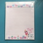 Sweet Party Cute Kawaii Rabbit   Cat Letter Set 4 Envelopes 8 Papers Japan