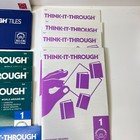 Discovery Toys Think- It-through Tiles   14 Books 1989