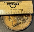 Vintage Large Souvenir Coin penny Of Buffalo  2-3 4    Heavy 