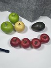 Faux Fruit Lot Of 8 Piece Realistic Artificial Mixed Fruit Life Decoration