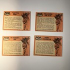The Batman Dc  1966 Batman Topps Lot Of 4 Cards