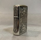 Silver Marlboro Flowers Zippo Lighter In A New Box
