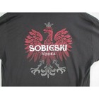 Sobieski Vodka Black Distressed Graphic Polish Eagle Mens T-shirt Size Xxl