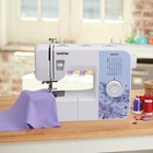 Brother Electronic Sewing Machine With 6-piece Premium Sewing Thread Pack  xm270