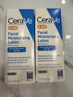 2 Pack Cerave Am Facial Moisturizing Lotion 3 Oz Each New In Box   