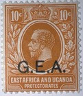 Travelstamps  1917 German East Africa And Uganda Stamps Sc n109 Mogh