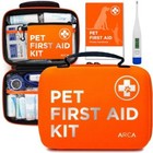 First Aid Kit - Vet Approved Dog   Cat Emergency Supplies With Neon Orange