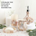 Milano Bathroom Accories Set - 4 Piece Bathroom Accory Set With