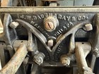 Rare D w  Daughaday    model 1 Improved    Antique Platen Press
