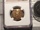 Byzantine-nicaea Johniii Ad Gold And Bronze Coin Ngc Xf With Cert papers 2 Coins