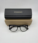 Burberry Authentic Black Silver Eyeglasses Frame B2284 3764 51-18-140 - New