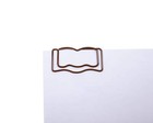 100 Count Brown Bible Shaped Paper Clips Book Church Cute Religious Gifts Cute