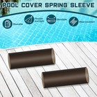 20pcs Pool Cover Spring Sleeves  Protective Swimming Pool Winter Cover Spring   
