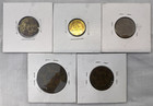 Lot Of  5  Vintage Leonard Brothers Fort Worth Texas Trade Tokens