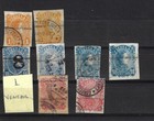 Venezuela  1879  Scott 49 To 57   less 55  Set Complete  All Post  Ebv1128