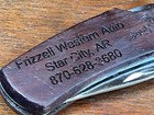 Vintage Utica Frizzell Western Auto Star City Arizona Promotional Pocket Knife
