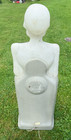 Vtg 35  Skeleton Tombstone Blow Mold R i p  Ashes To Ashes Empire Halloween Usa
