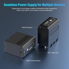 2 Pack  Np-f970 Usb-c 8800mah Battery For Sony Np-f970 Np-f960 New 65wh  Np-f980