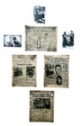 Bonnie And Clyde Wanted Poster   Newspaper Headlines  With Photos      