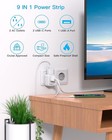 European Travel Plug Adapter  Us To Europe Power Adapter With 2 Usb C   3 Usb