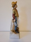 Lionstone Whiskey Ceramic Decanter 1969 Vintage 14  Belly Robber Empty