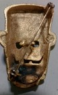 Extremely Rare Vintage Halloween Frankenstein Brooch