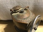 Vintage Justrite Brass Carbide Miner s Lamp - Made In Usa   Mining Light