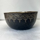 10  7  Brass Handmade Yoga Singing Bowl Set With Ladle Buddhist Tibetan Thailand