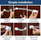Baby Kids Safety Lock Drawer Cupboard Cabinet Fridge Door Child Proof