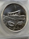 2012 Dan Carr Silver Hard Times Token Euro amero Sinking Graded Ms 69 By Anacs
