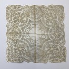 Vintage Swiss Appenzell Hand Embroidered Bridal Hankie Lace Wedding Handkerchief