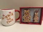 New Winnie The Pooh Gingerbread Mug   Salt Pepper Shaker Set  Disney Christmas