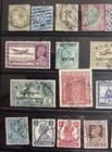 India - Big Page Of Older Stamps With Better