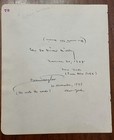 Edna St  Vincent Millay And Deems Taylor Autographed Note Re The King s Henchman