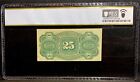 1863 25 Cents Fractional Currency Note Fourth Fr 1302 Union Civil War  Pcgs Au55