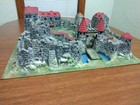 Vtg Hausser Eco Germany Elastolin Spielwaren Castle Medival Playset 70 s Diorama