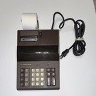Vintage Sharp Mini Desk Top 12 Printing Calculator     Works     Retro