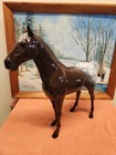 Beautiful Marx Johnny West Custom Hand Painted Brown Appaloosa Horse