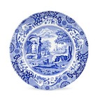 Spode Blue Italian Set Of 8 Dinner Plates---5602---