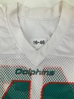  42 Miami Dolphins Game Used White Nike Practice Jersey Size-46