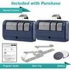 2 For Chamberlain Liftmaster Craftsman Garage Door Opener Blue 3b 893lm 953ev-p2