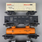Lionel O Gauge Lot Of 6 Railroiad Train Freight Cars Rolling Stock