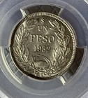 1932 Chile Peso Silver Coin Pcgs Ms64