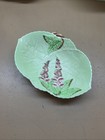 8 Pcs Lot Vintage Carlton Ware Green Foxglove England Leaf