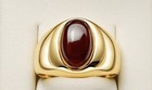 Antique Rare Unique Russian Empire Gold Ring 56  Ruby St  Petersburg  1856 