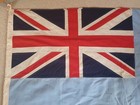 Raf Fully Sewn Embroidered 1 Yard Cotton Ensign Flag With Rope And Toggle