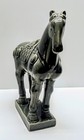Gorgeous Vintage Glazed Chinese Tang Dynasty Ceramic Horse Figurine Statue Rare