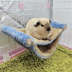 Pet Hammock Plush Warm Bed For Hamster Small Animal Hanging Nest House
