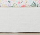Pottery Barn Kids Baby Crib-skirt Organic Matelasse  16  Drop   White